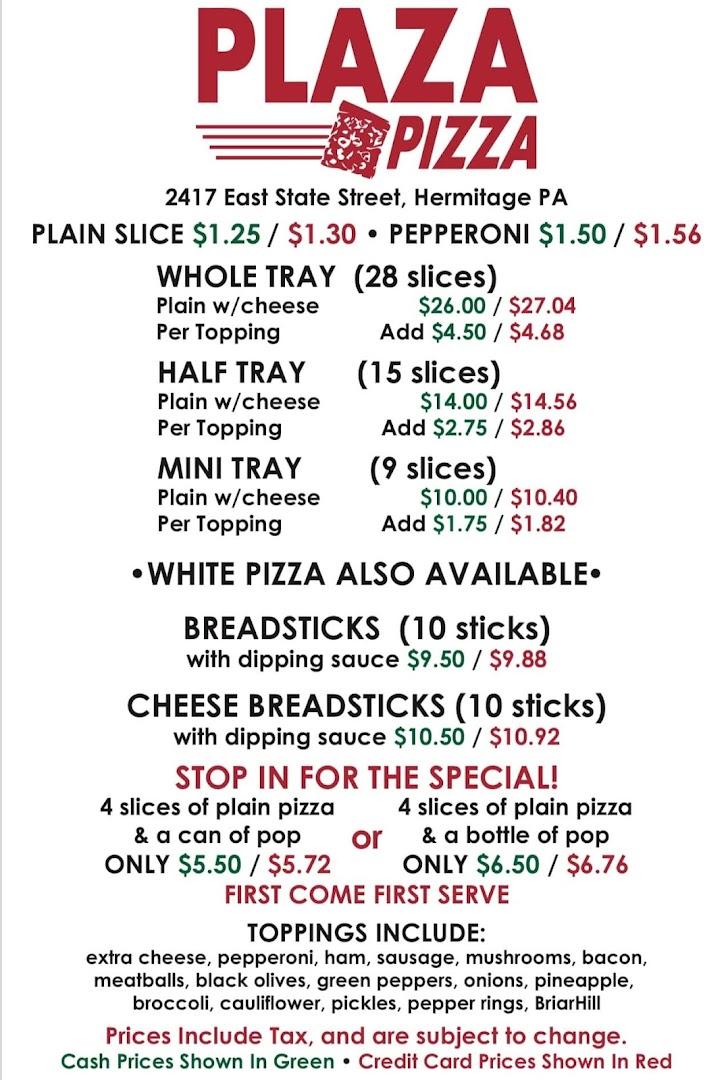 Plaza Pizza